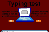 Typing test
