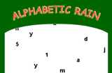 Alphabetic Rain typing game