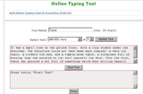 Online Typing Test